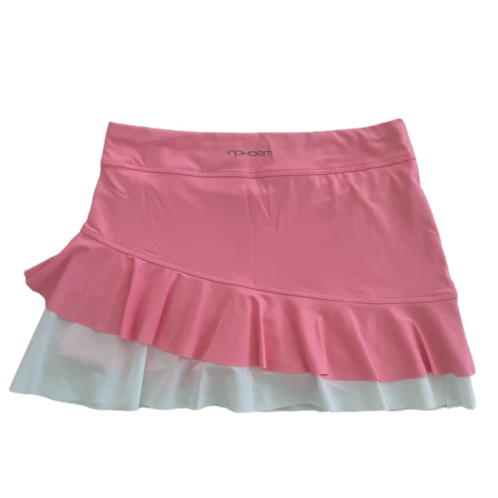 Pink Ruffled Mini Skirt - Picture 2 of 4